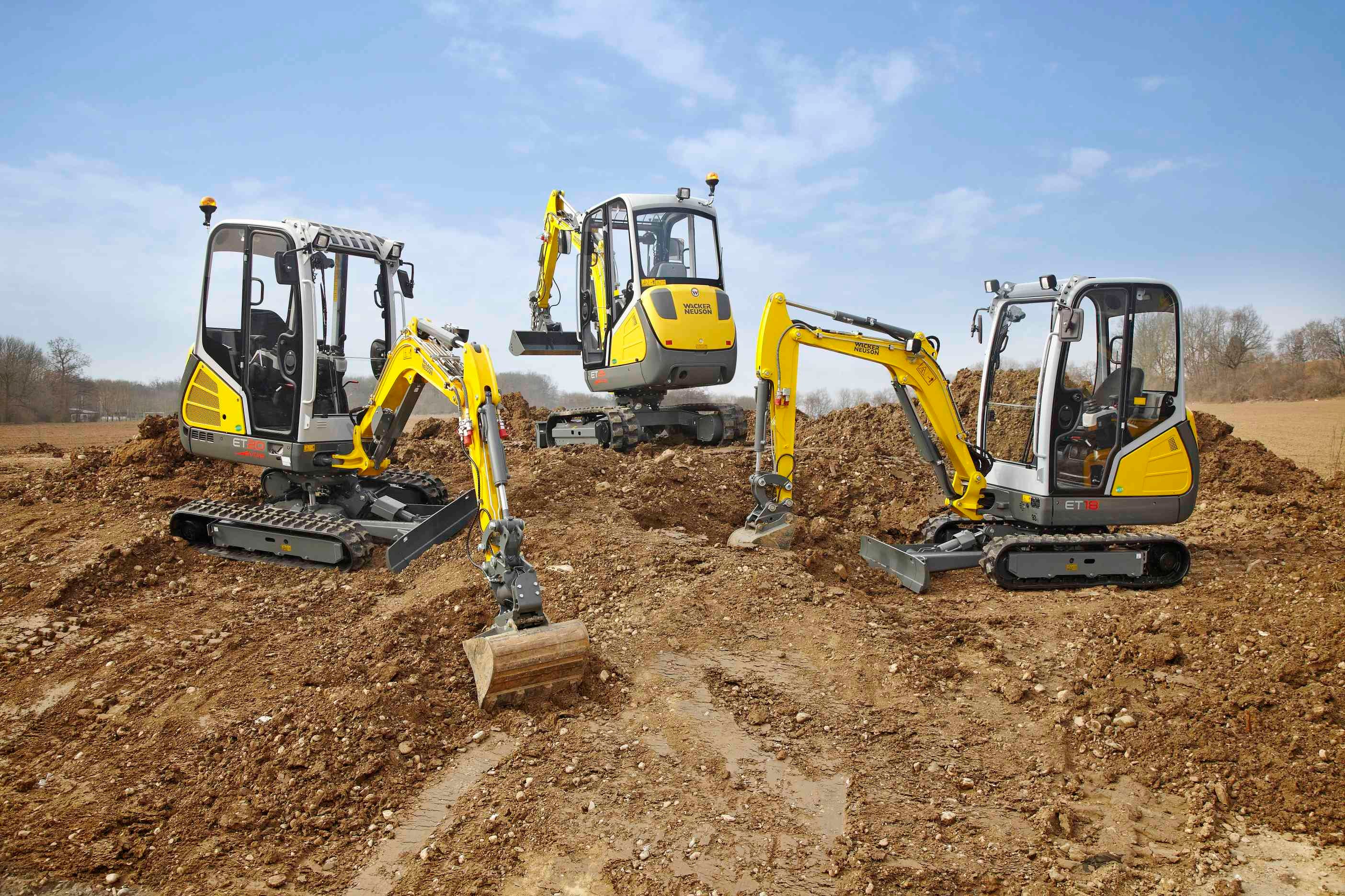 Bagger 1.8t, Wacker Neuson ET 18 (inkl. Powertilt) – 3