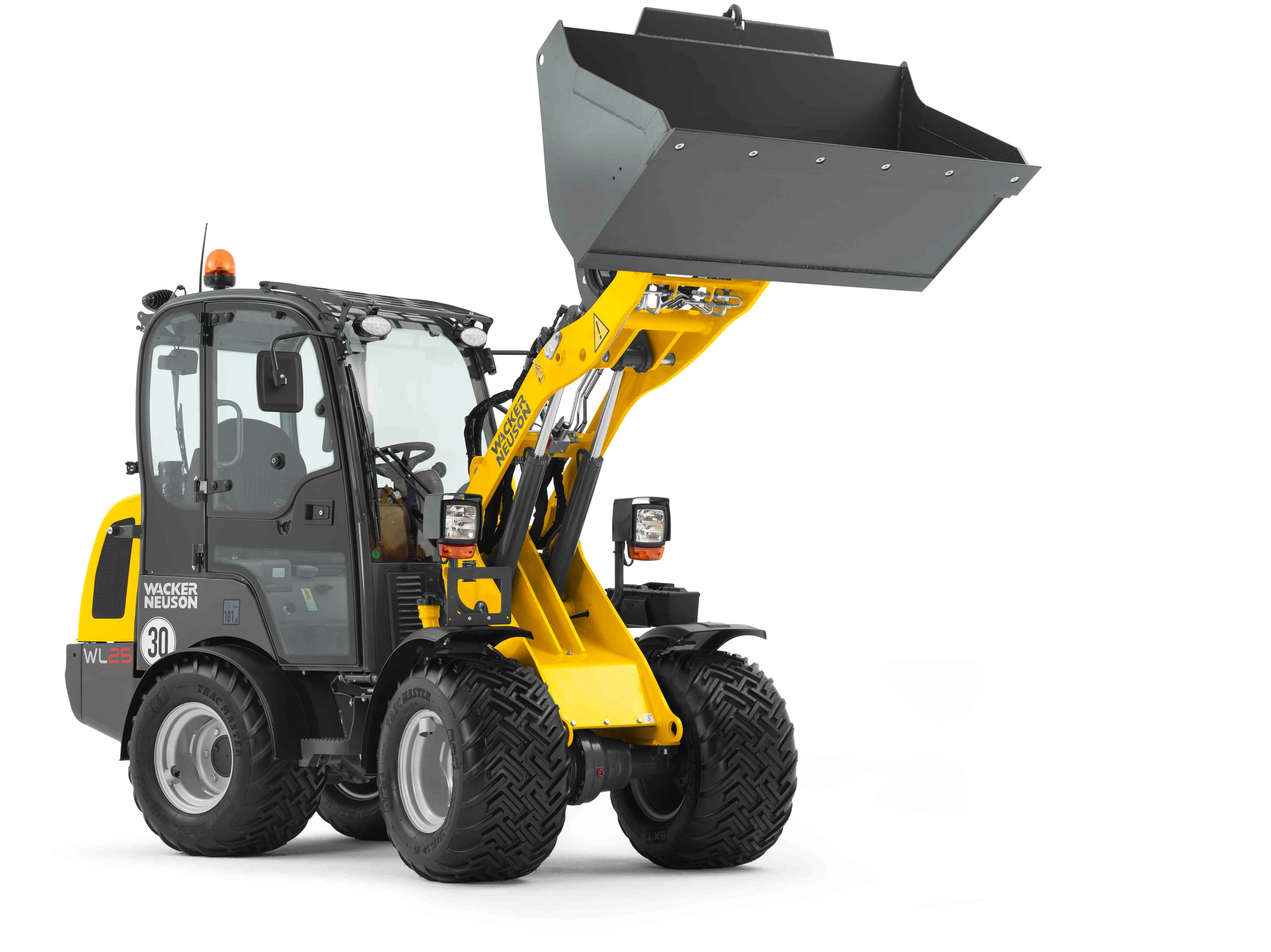 Radlader 2.5t, Schaufelinhalt 0,3m3 – 2