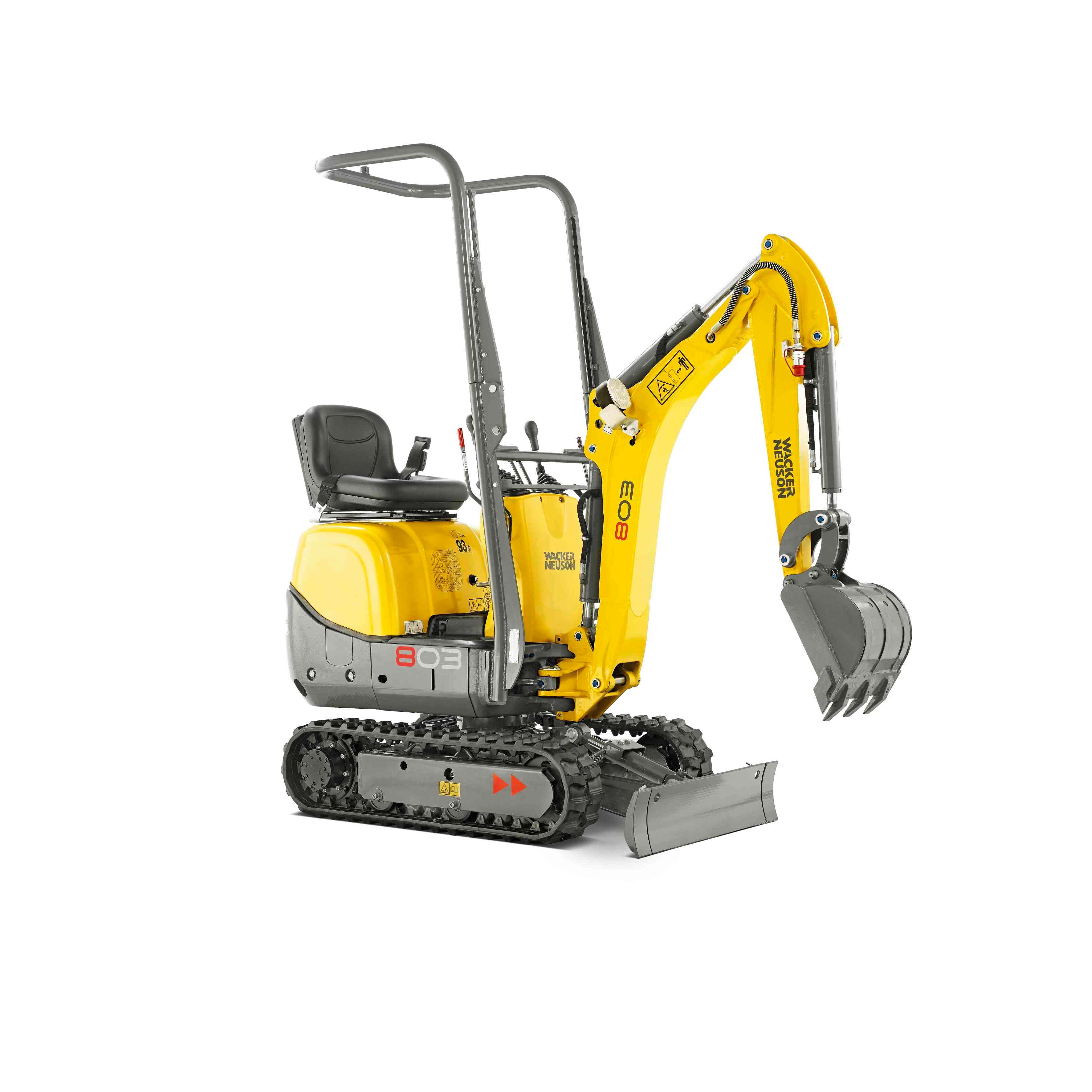 Bagger 0.8t, Wacker Neuson 803 – 3