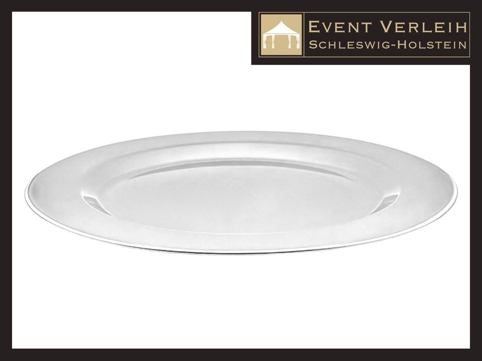 Platzteller Holz Glas Gold Silber Deko in Kiel mieten – Eventverleih – 2