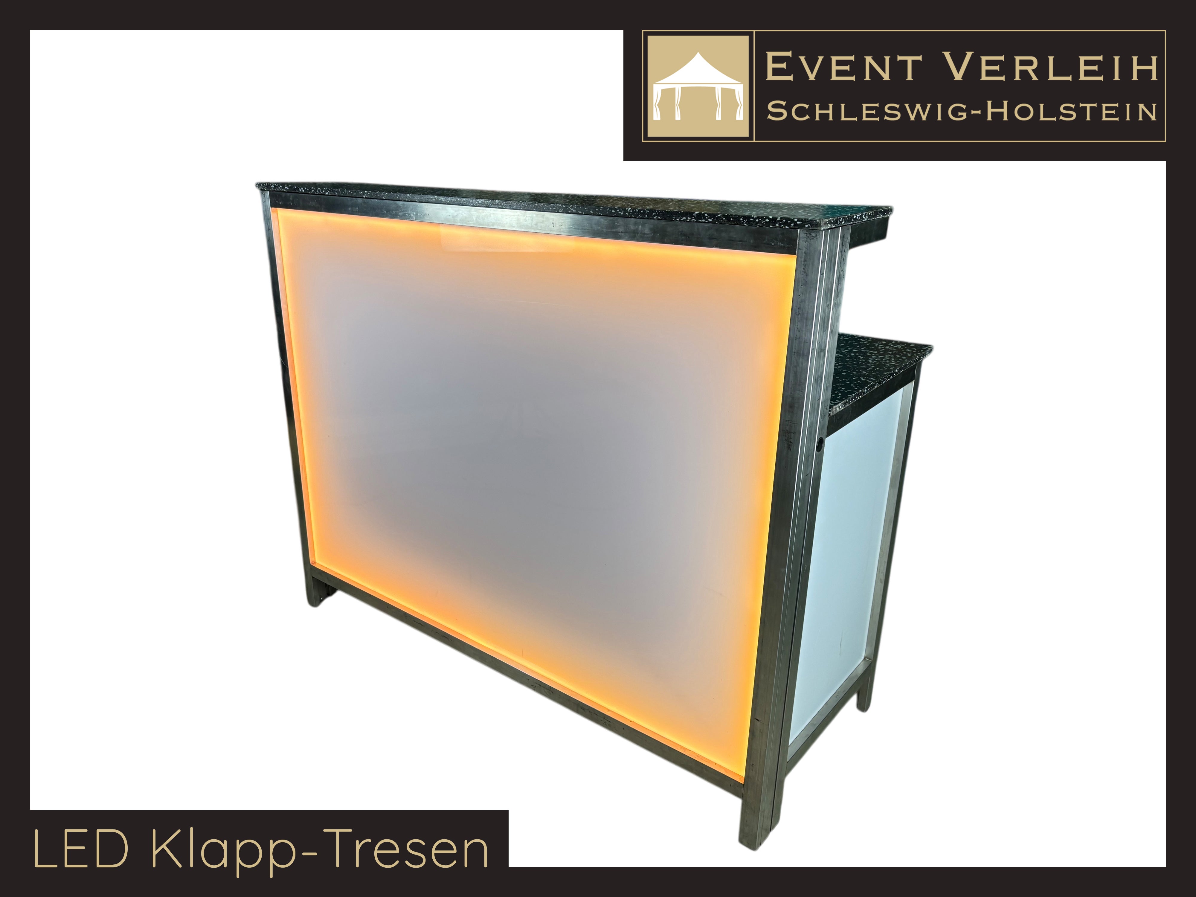 Beleuchtete LED Klapp-Tresen & Theken mieten – für Events – 2