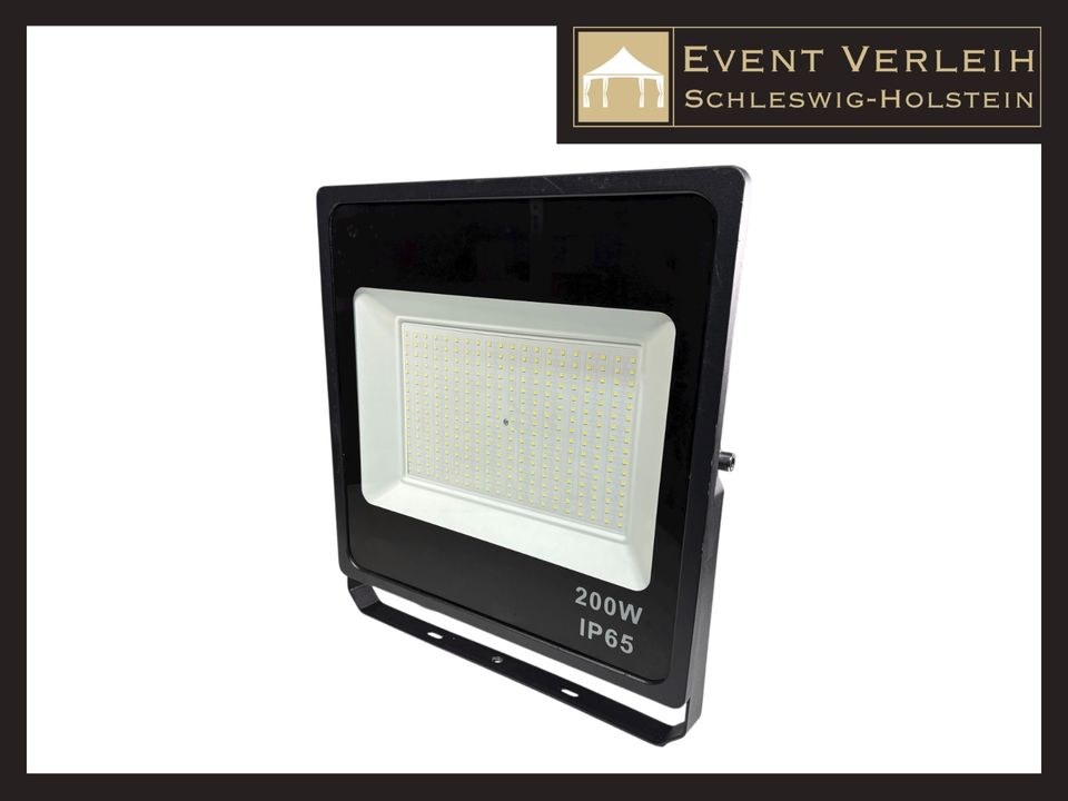LED Fluter 200 IP65 Arbeitslicht Zelte in Kiel mieten – Eventverleih