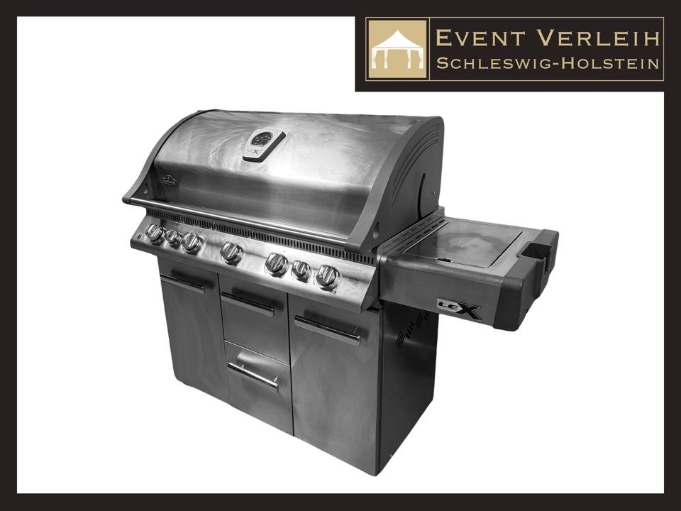 Gasgrill Napoleon LEX 730 Profi BBQ mieten in Kiel bei Eventverleih SH – 2