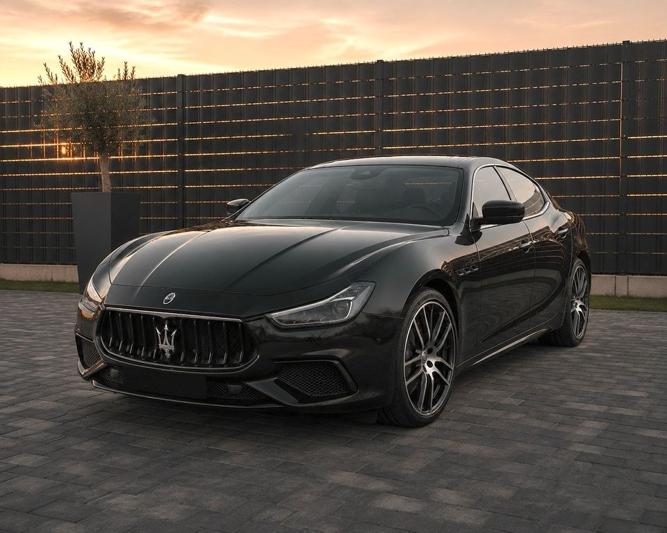 Maserati Sportwagen Ghibli mieten bei Skyline Rental – 2