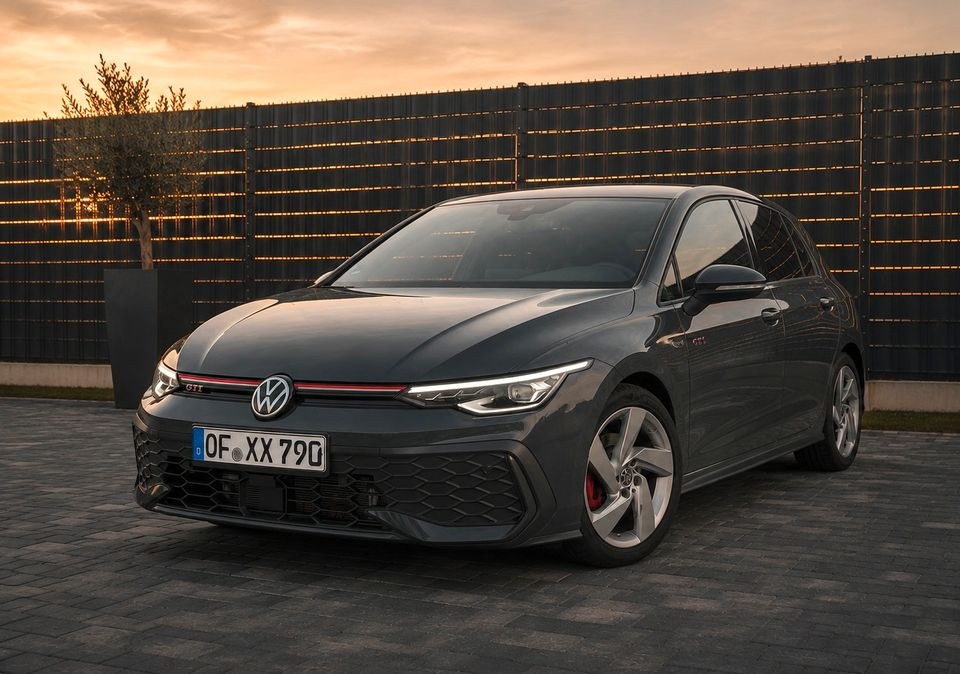 Volkswagen VW Golf 8 GTI Facelift 2025 mieten bei Skyline Rental