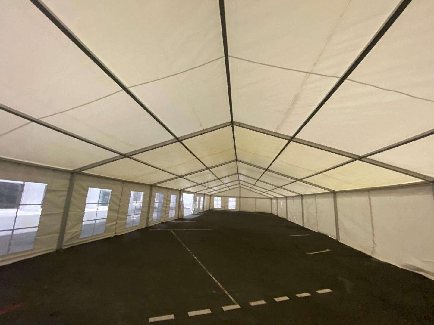 Lagerzelt 10 x 40 m - Bauzelt - Reparaturzelt mieten in Neukirchen-Vlu – 2
