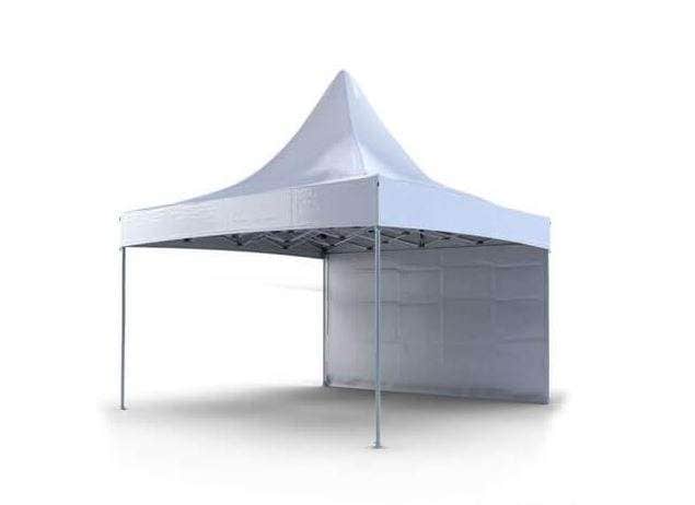 Alu Pavillon Pagode 4x4m Weiß mieten