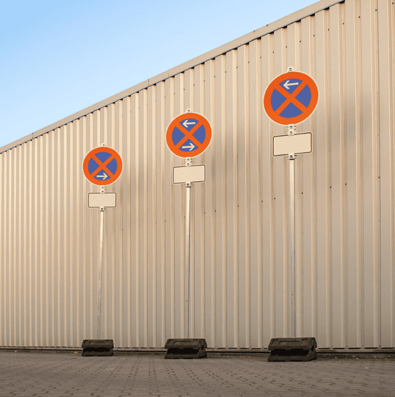 Haltverbotzonen Set L mieten