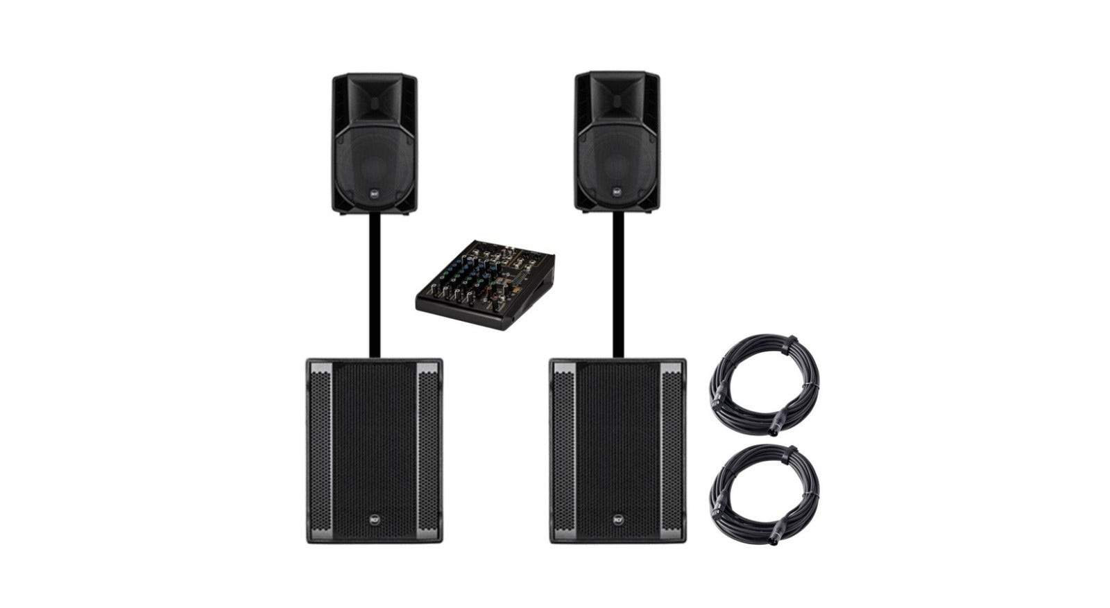 Lautsprecher & Musikanlagen Mieten - RCF Power Bundle L