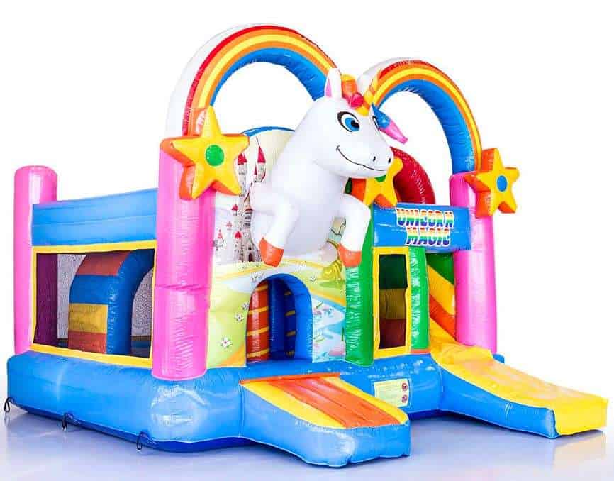 Einhorn Hüpfburg mieten – 4