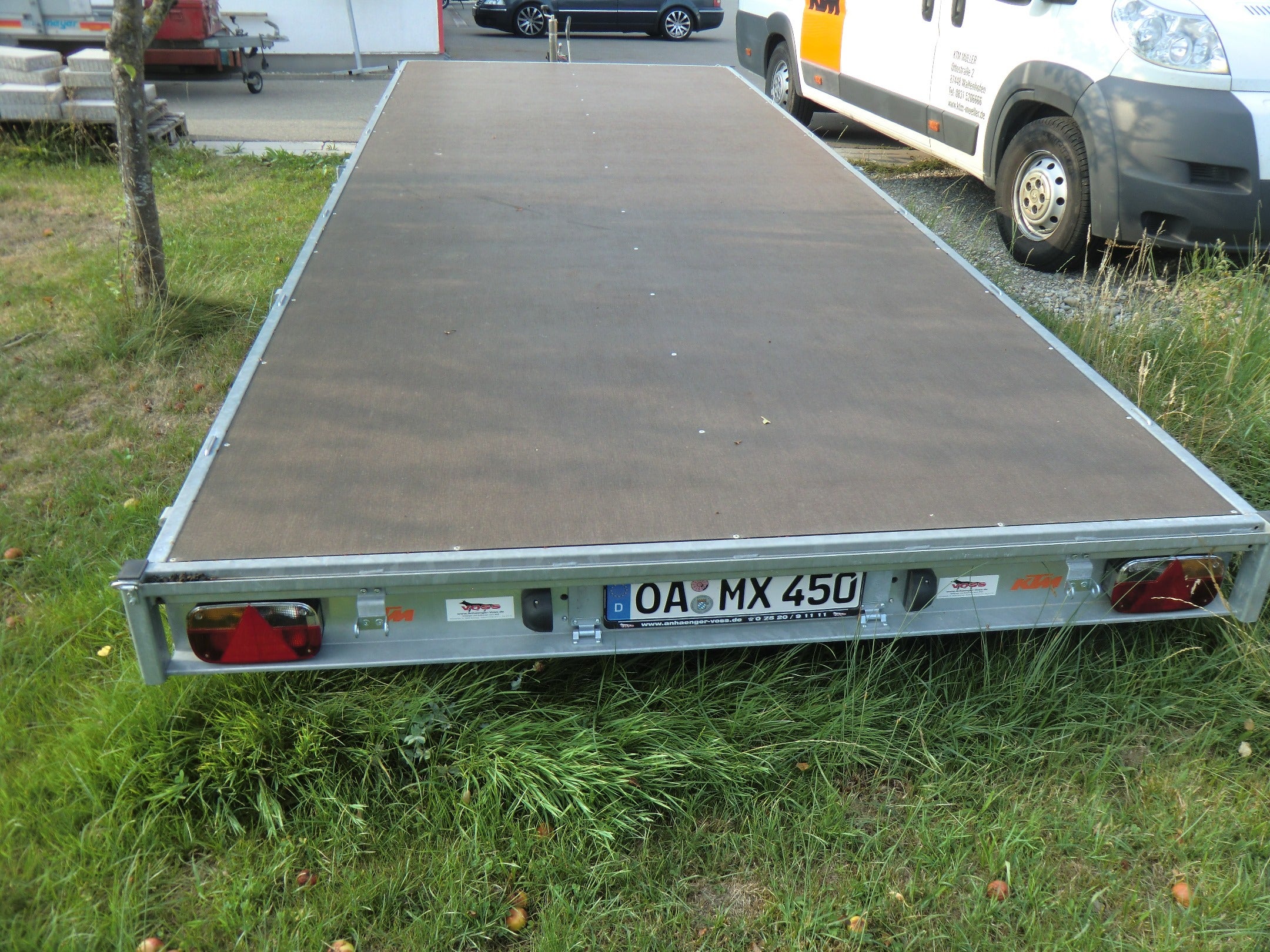 Motorradanhänger für 9 Motorräder – 2