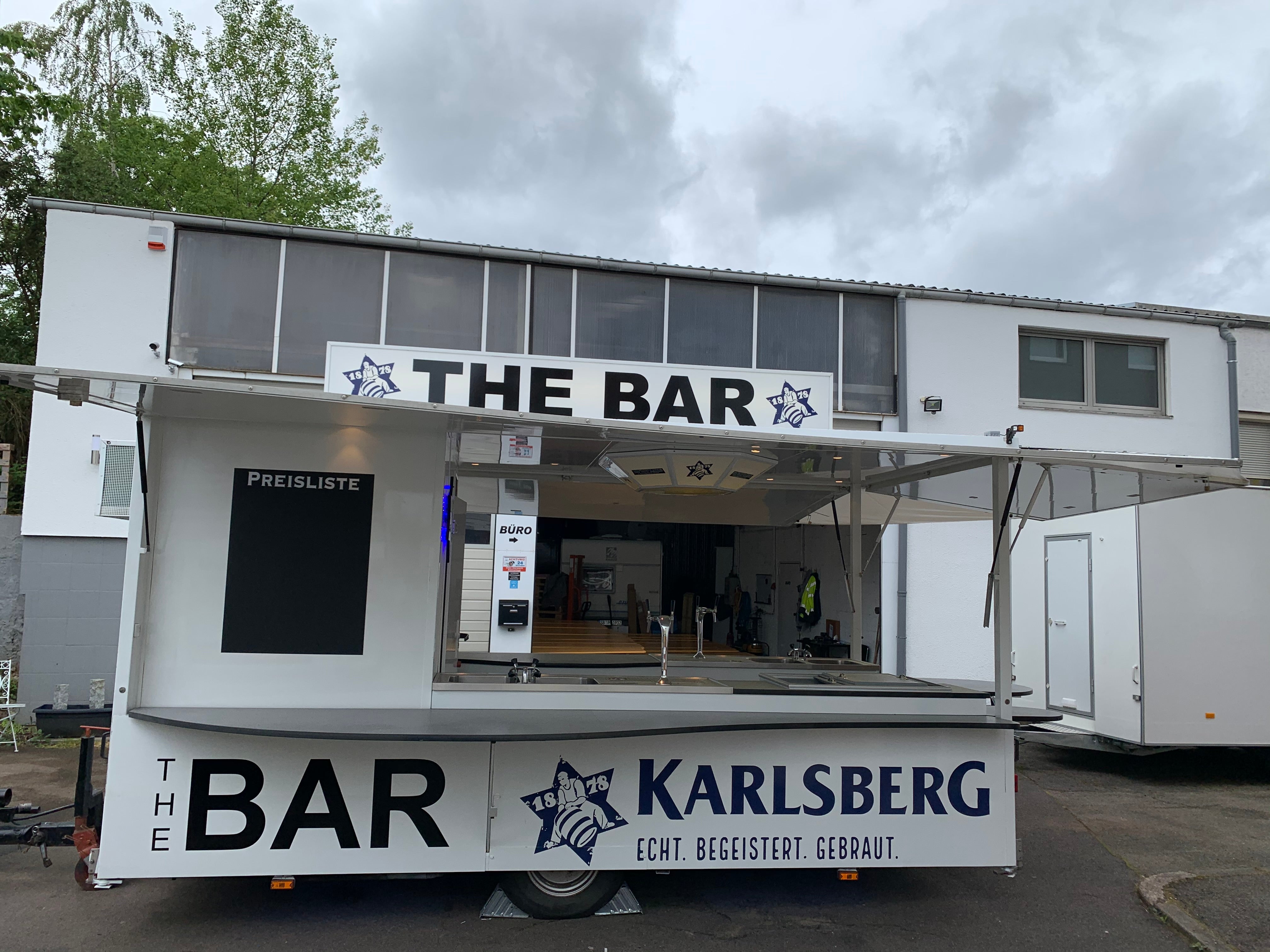 Ausschankwagen Bier Cocktail