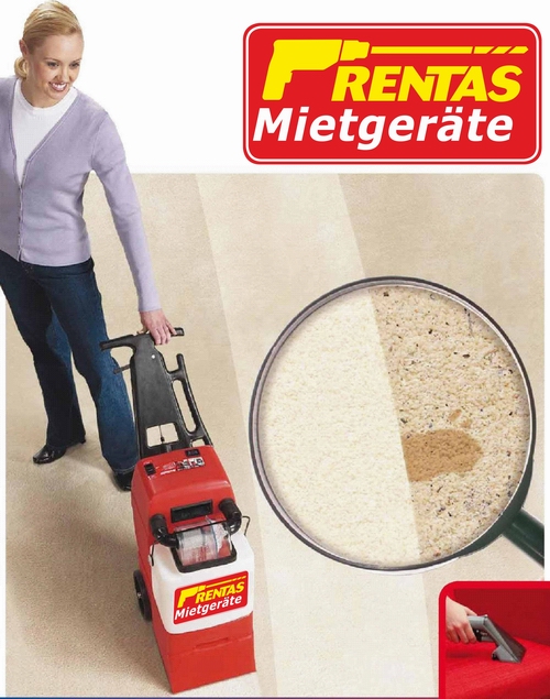 Teppichreiniger mit Schwingbürste, 23 cm Arbeitsbreite – 2
