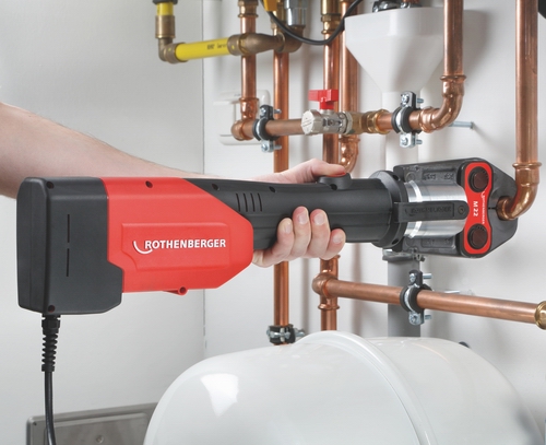 Fitting-Presszange mit einer Pressbacke, Elektro – 2