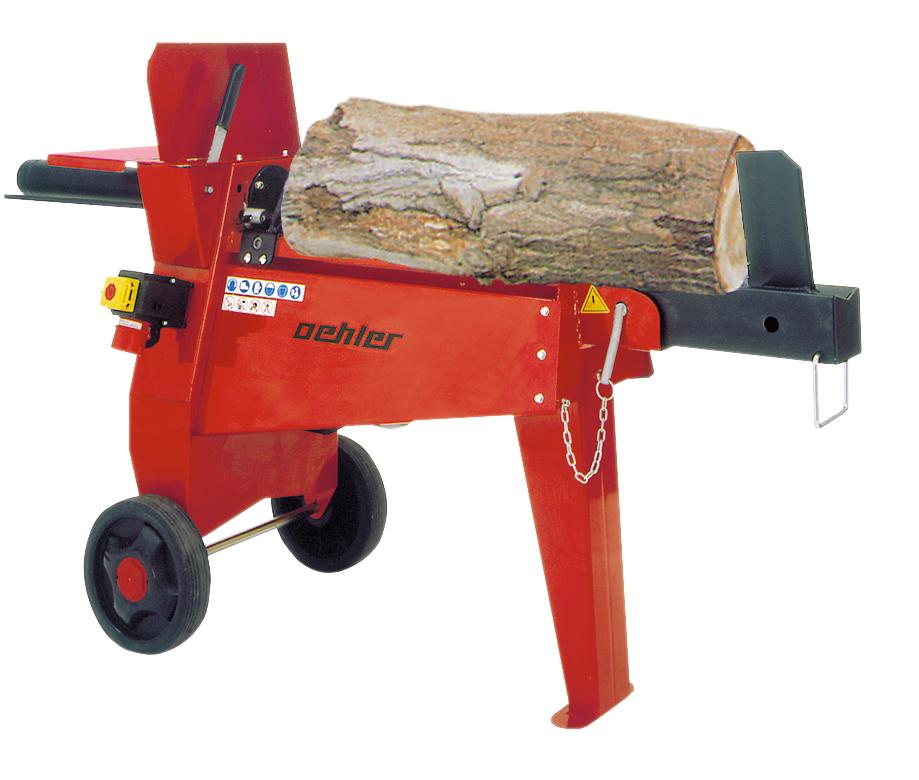 Holzspalter, 7/9 t Spaltkraft, 230 V, liegend