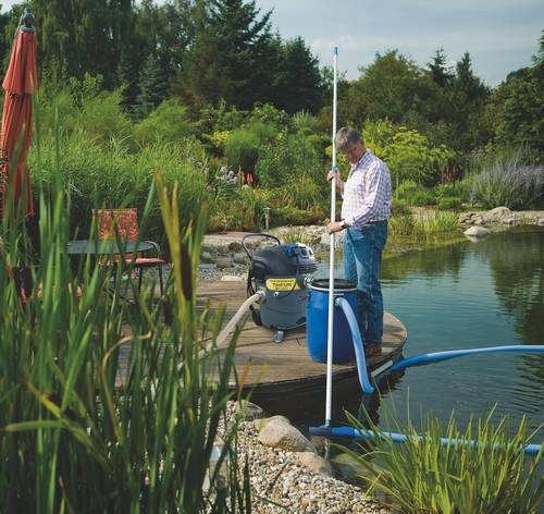 Teich-Schlammsauger, Ansaugleistung max. 13.000 l/h – 2