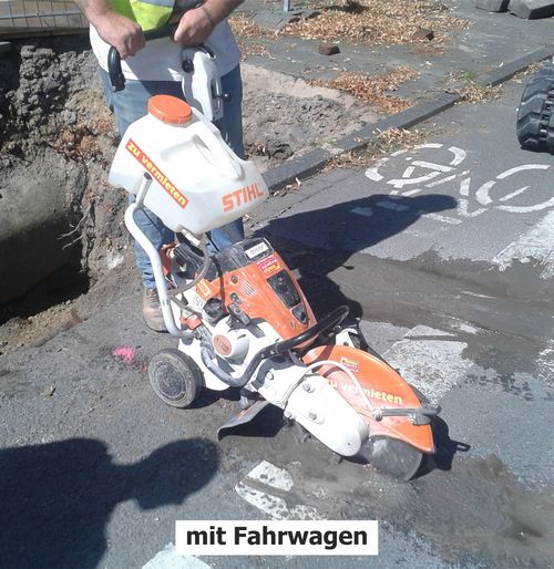 Trennschleifer / Fugenschneider bis 12 / 14 cm Schnitttiefe, Benzingemisch – 3