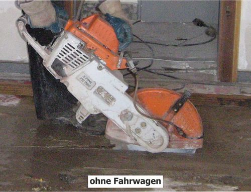 Trennschleifer / Fugenschneider bis 12 / 14 cm Schnitttiefe, Benzingemisch – 2