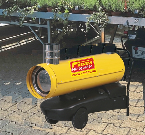 Heizgebläse mit Kamin, max. 34 kW, Diesel – 2