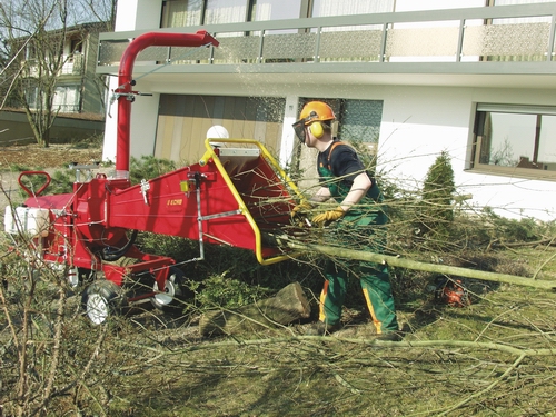 Häcksler bis 11 cm Aststärke, Benzin – 3