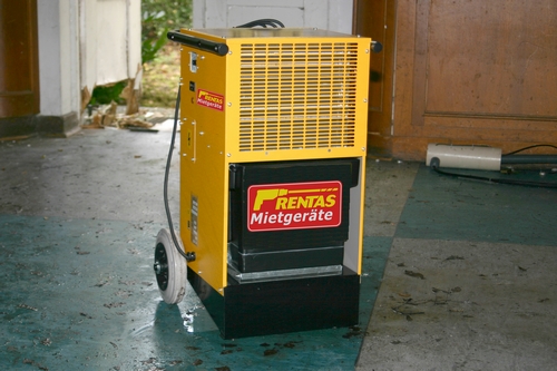 Bautrockner / Entfeuchter für 100 m², max. 35 l/24 h – 2
