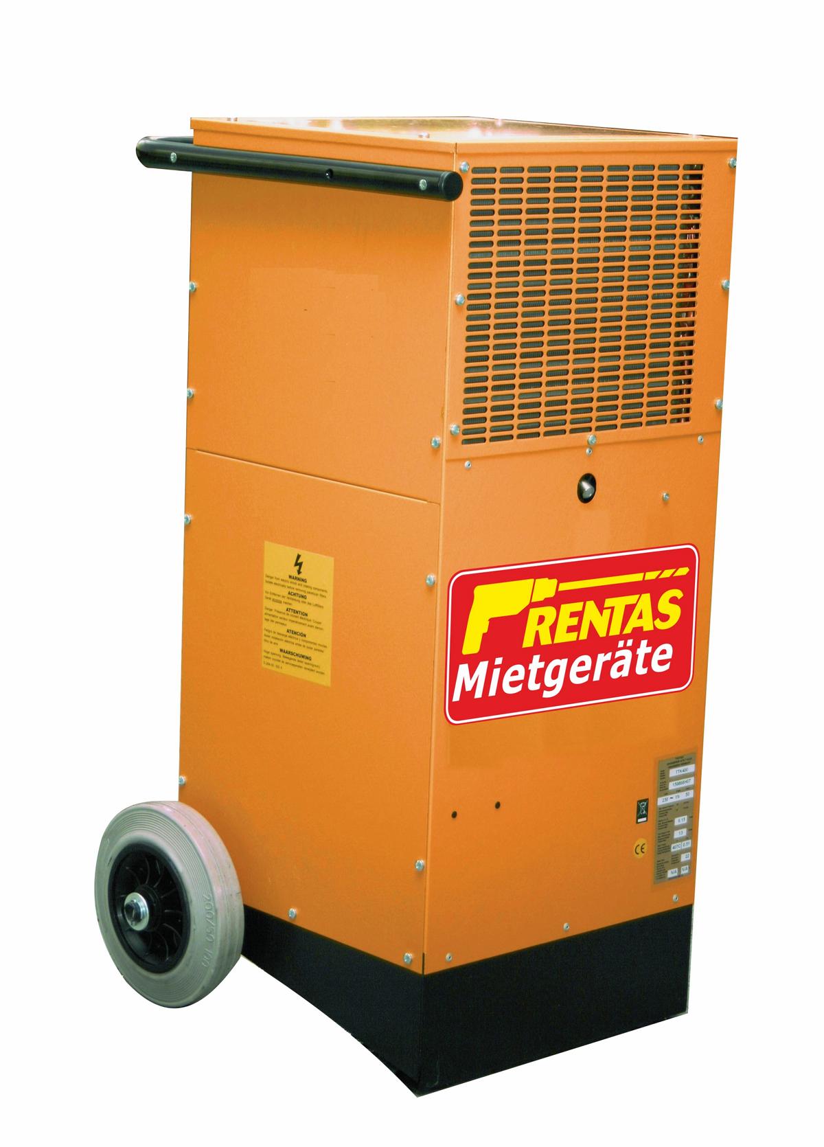 Bautrockner / Entfeuchter für 188 m², max. 75 l/24 h