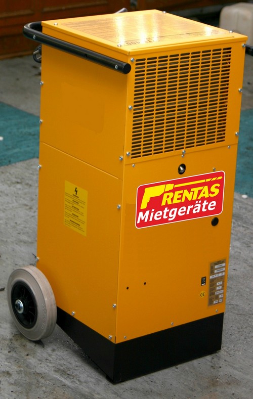 Bautrockner / Entfeuchter für 188 m², max. 75 l/24 h – 2