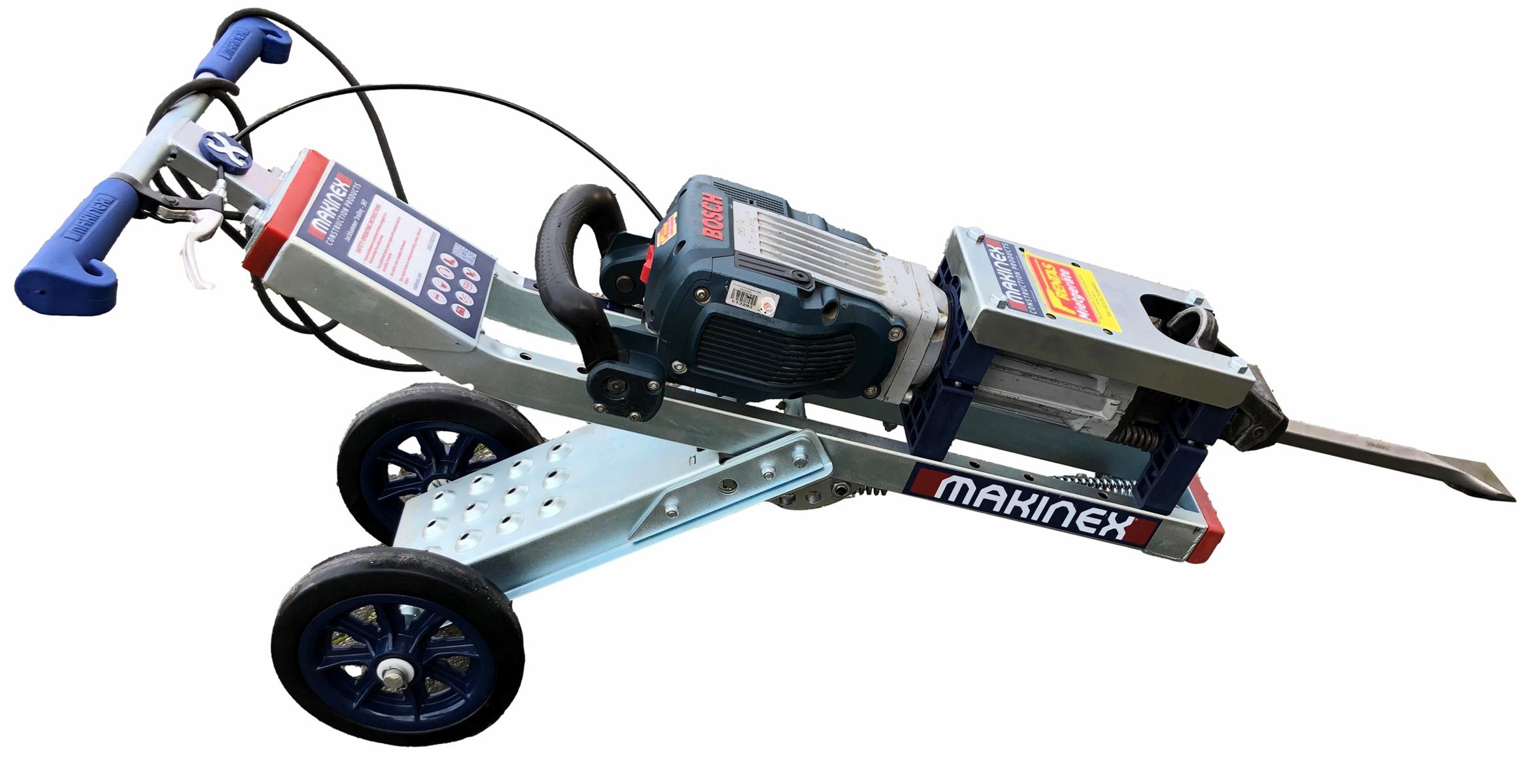 Trolley mit Stemmhammer 18 kg
