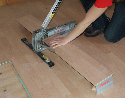 Parkett-/Laminatschneider bis 22 cm Schnittbreite – 3