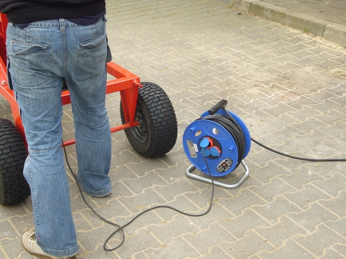 Kabeltrommel, 230 V / 1,5 mm², 40 m – 2