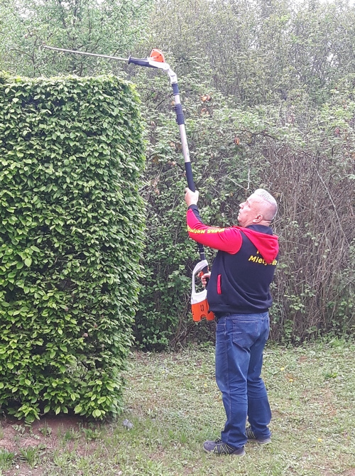 Heckenschere für hohe Hecken, 36 V, Akku – 2