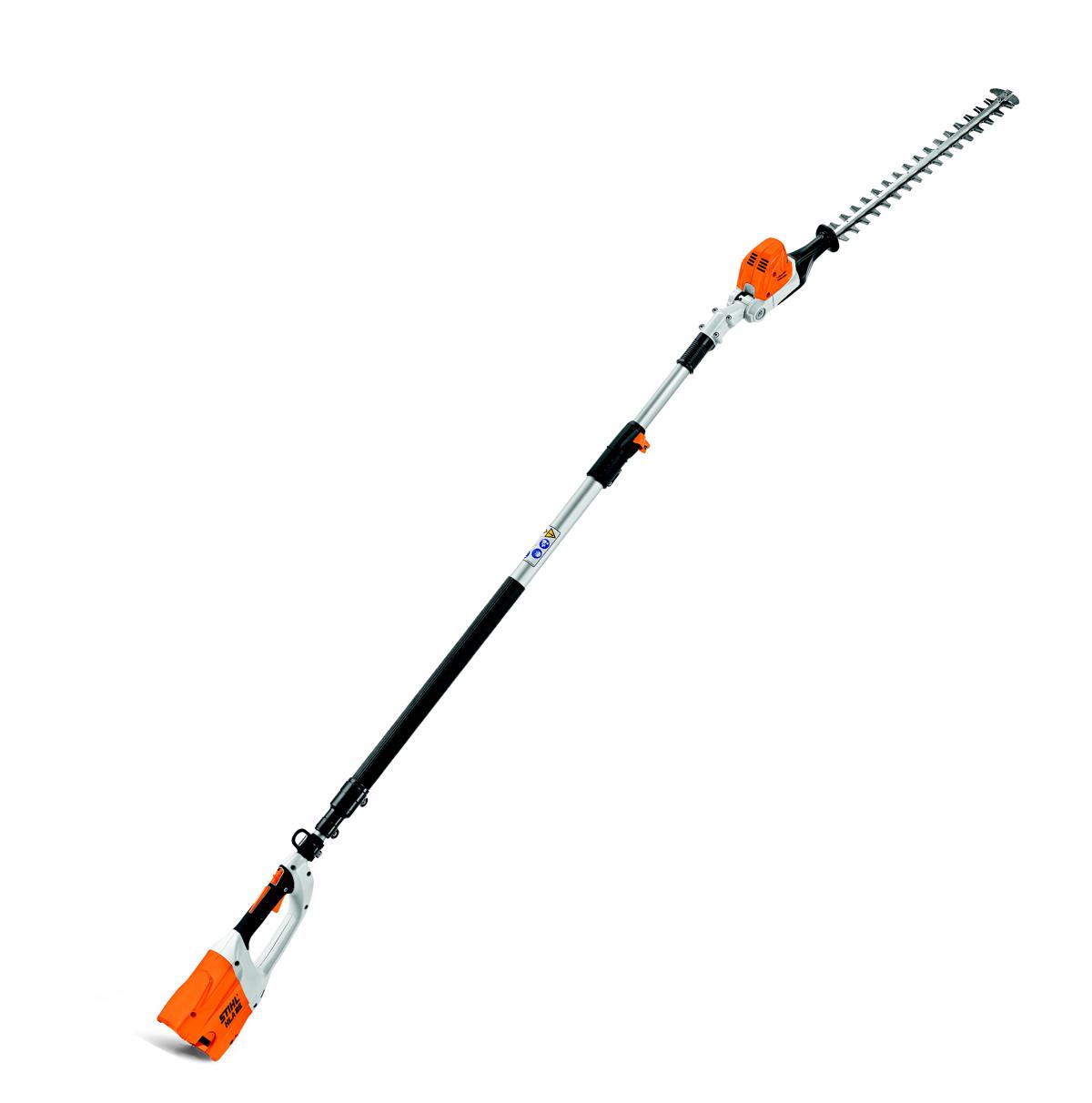 Heckenschere für hohe Hecken, 36 V, Akku