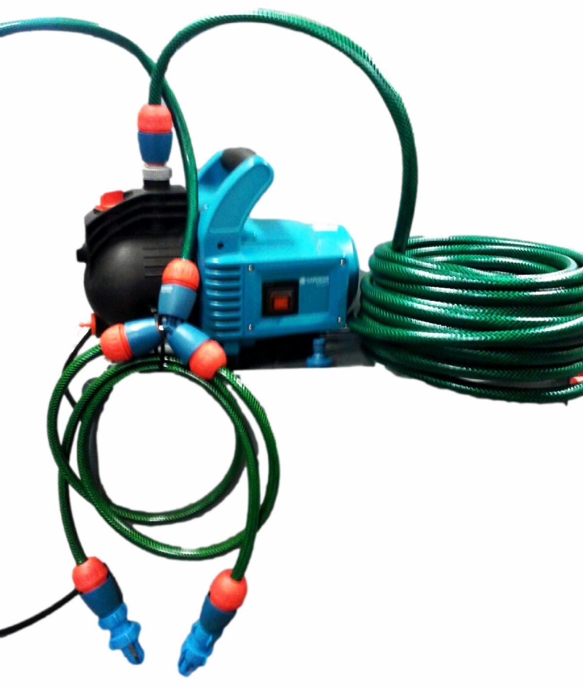 Wasserbettenpumpe mit dualen Befüll- und Entleerungsschläuchen
