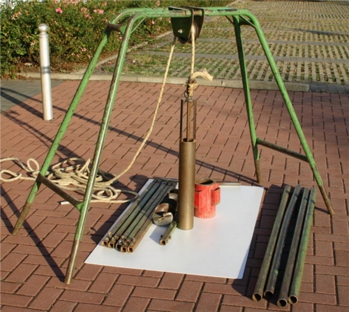 Brunnenbohrgerät mit Plunscher – 2