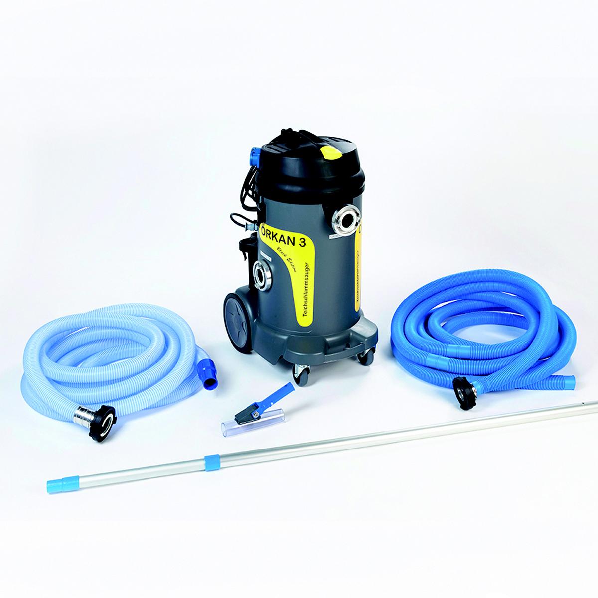 Teich-Schlammsauger, Ansaugleistung max. 8.000 l/h