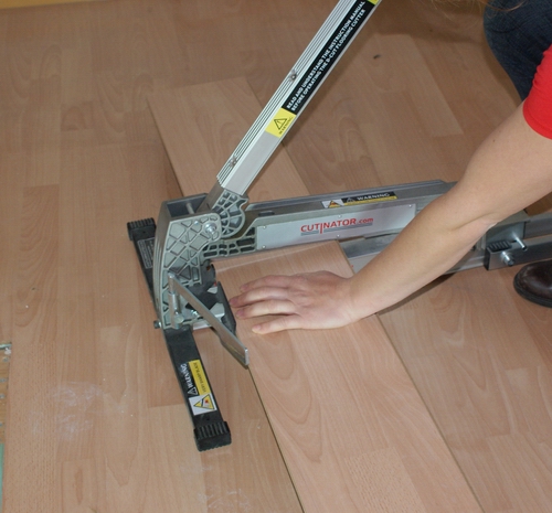 Parkett-/Laminatschneider bis 34 cm Schnittbreite – 3