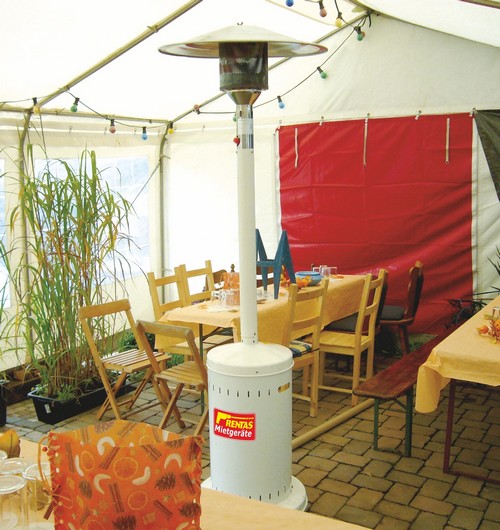 Terrassenstrahler, Gastrosonne, 8 kW, Propan – 2
