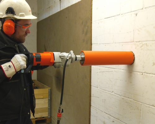 Kernbohrgerät bis Ø 162 mm, handgeführt oder mit Stativ – 2