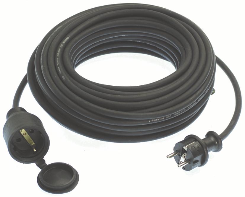 Verlängerungskabel, 230 V / 2,5 mm², 25 m