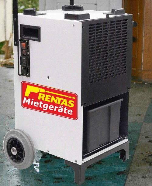 Bautrockner / Entfeuchter für 140 m², max. 70 l/24 h – 2