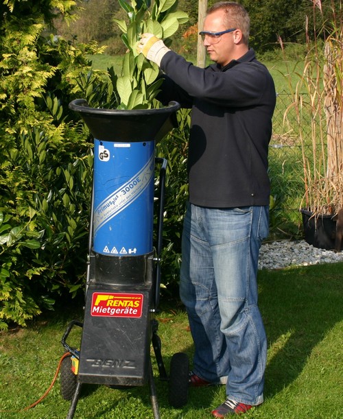 Häcksler bis 4 cm Aststärke, Elektro – 2