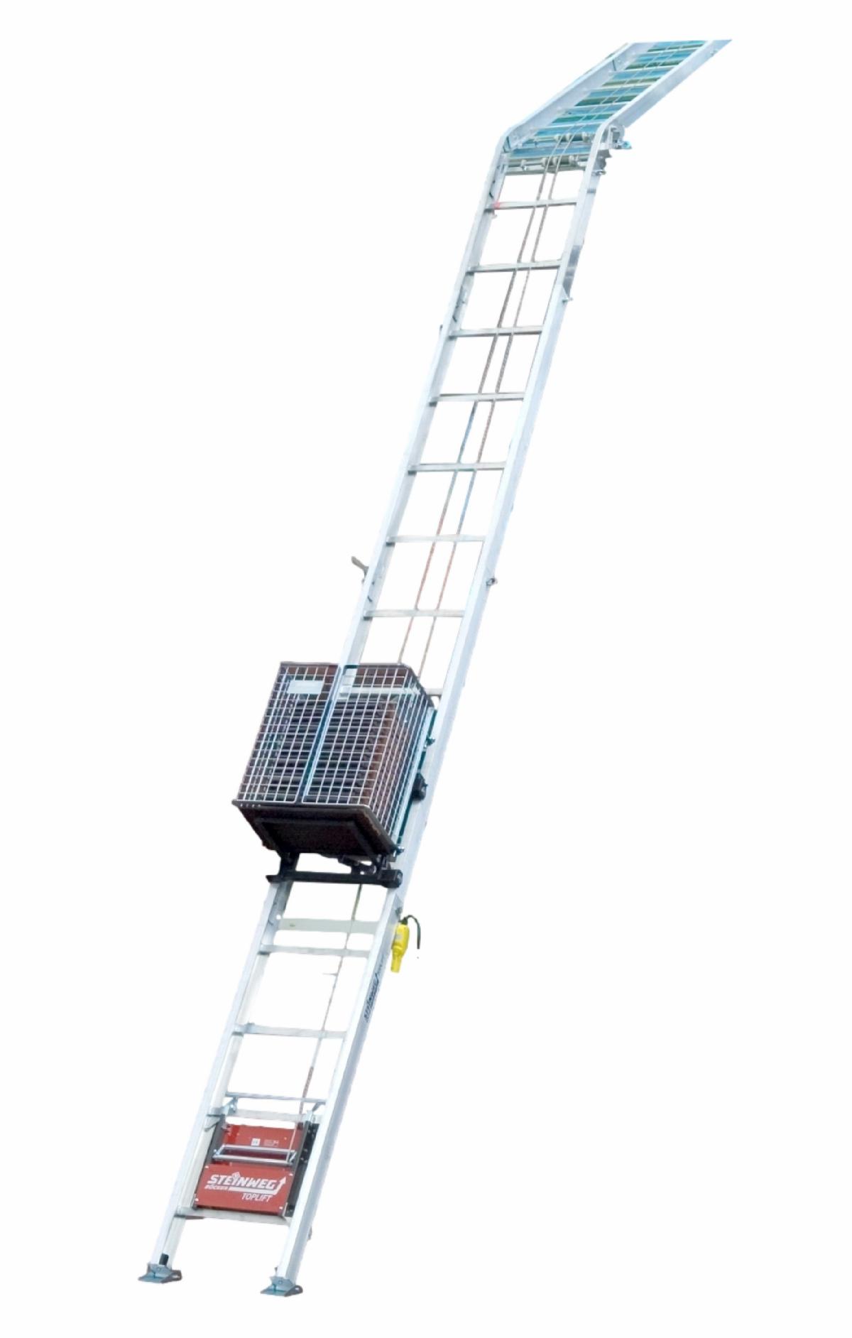 Dachdecker-/Schrägaufzug bis 11 m, Elektro