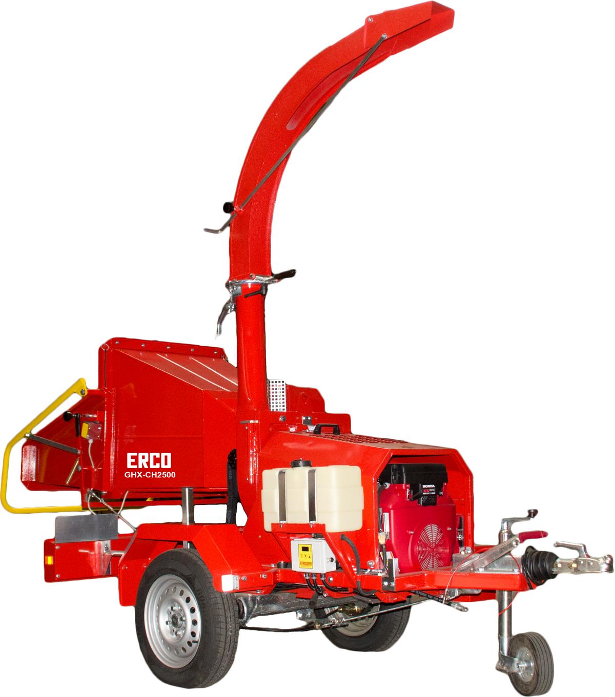 Häcksler bis 15 cm Aststärke, Diesel / Benzin, Anhängergerät