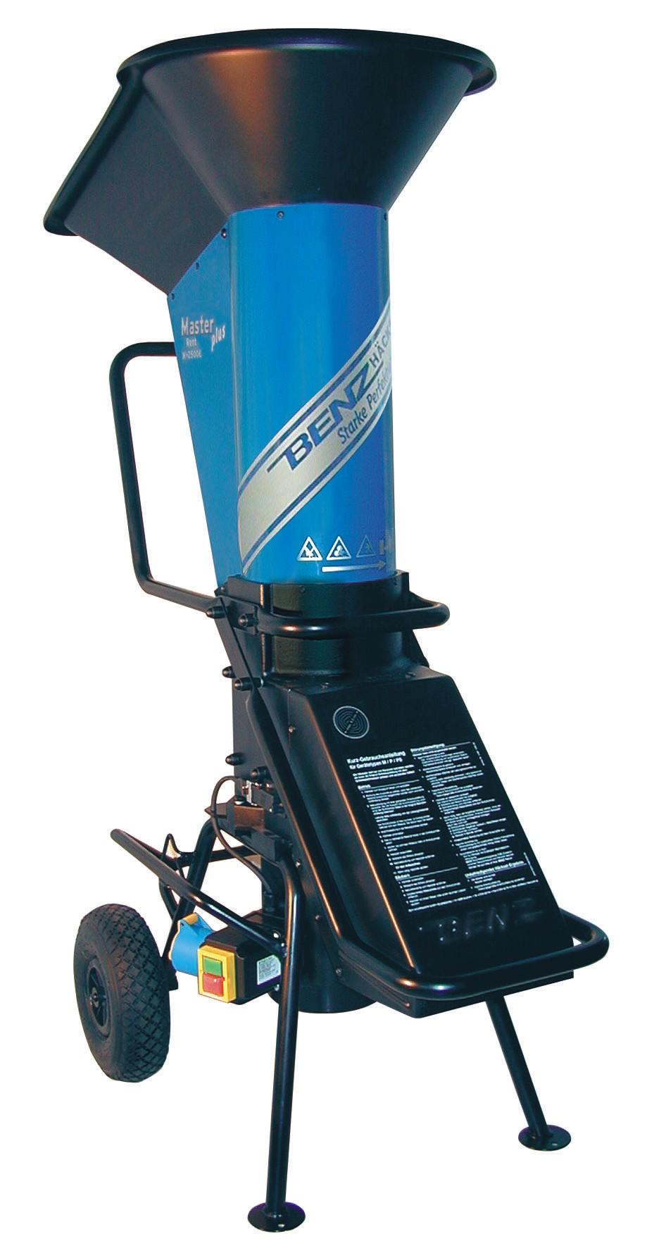 Häcksler bis 4 cm Aststärke, Elektro