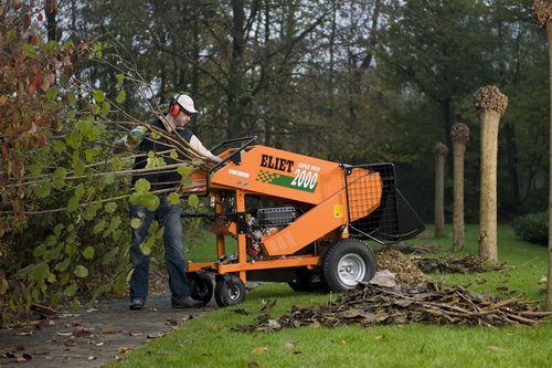 Häcksler bis 12 cm Aststärke, Benzin – 2