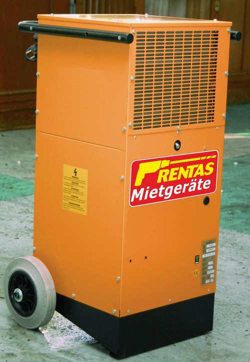 Bautrockner / Entfeuchter für 120 m², max. 60 l/24 h – 2