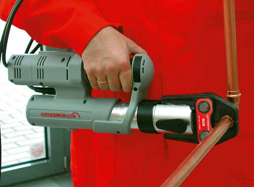 Fitting-Presszange mit einer Pressbacke, Elektro – 3