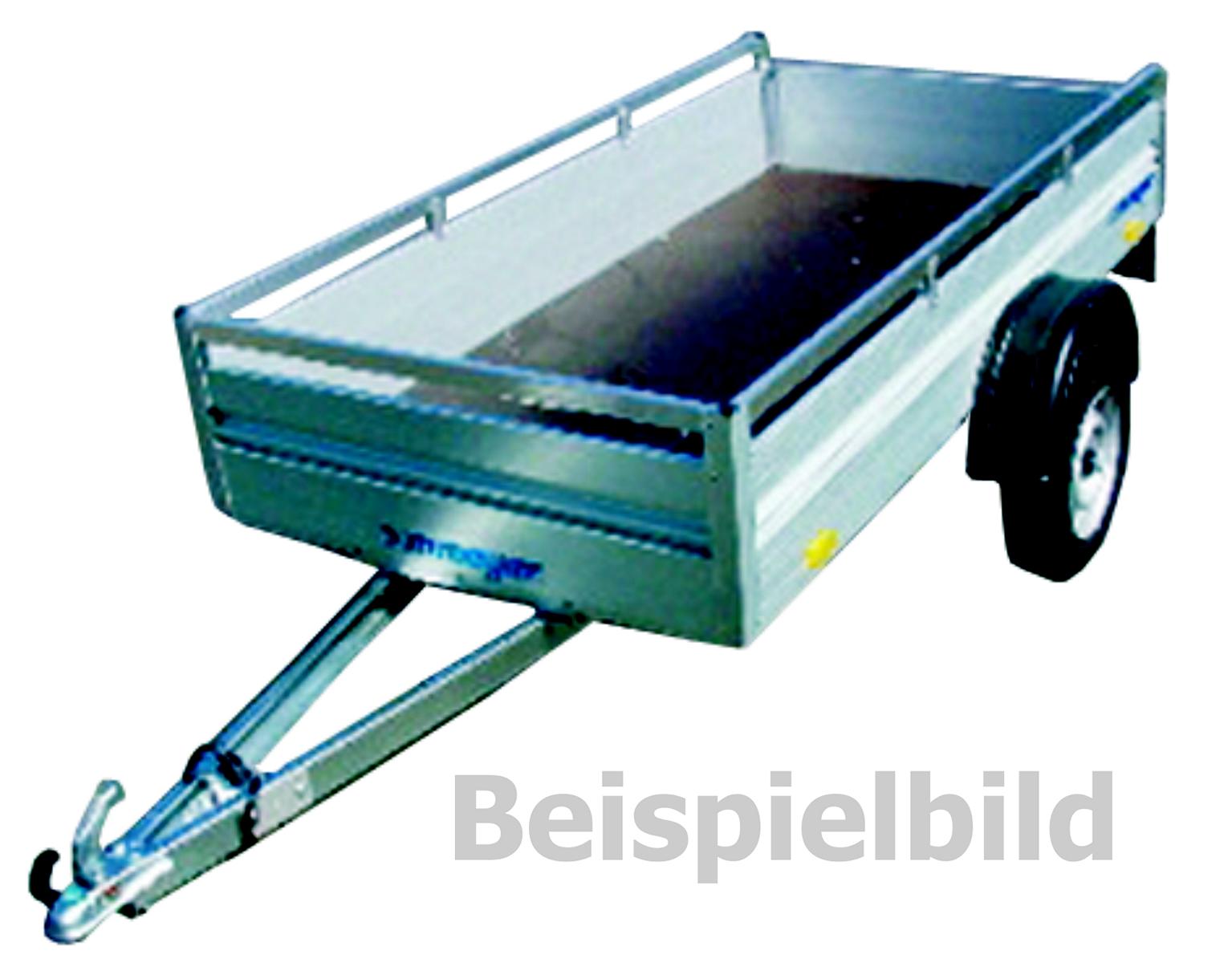 Anhänger, zul. GG 1.200 kg, Nutzlast max. 940 kg, Ladefläche 2 x 1 m