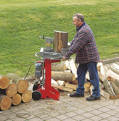 Holzspalter, 6 t Spaltkraft, 230 V, stehend – 2