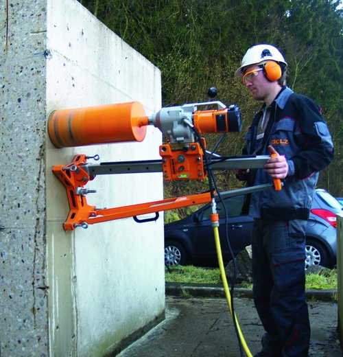 Kernbohrgerät bis Ø 350 mm, mit Stativ – 2